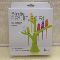 小鳥水果叉套裝 美樂日用的精致設(shè)計(jì)，義烏購便捷購物體驗(yàn)